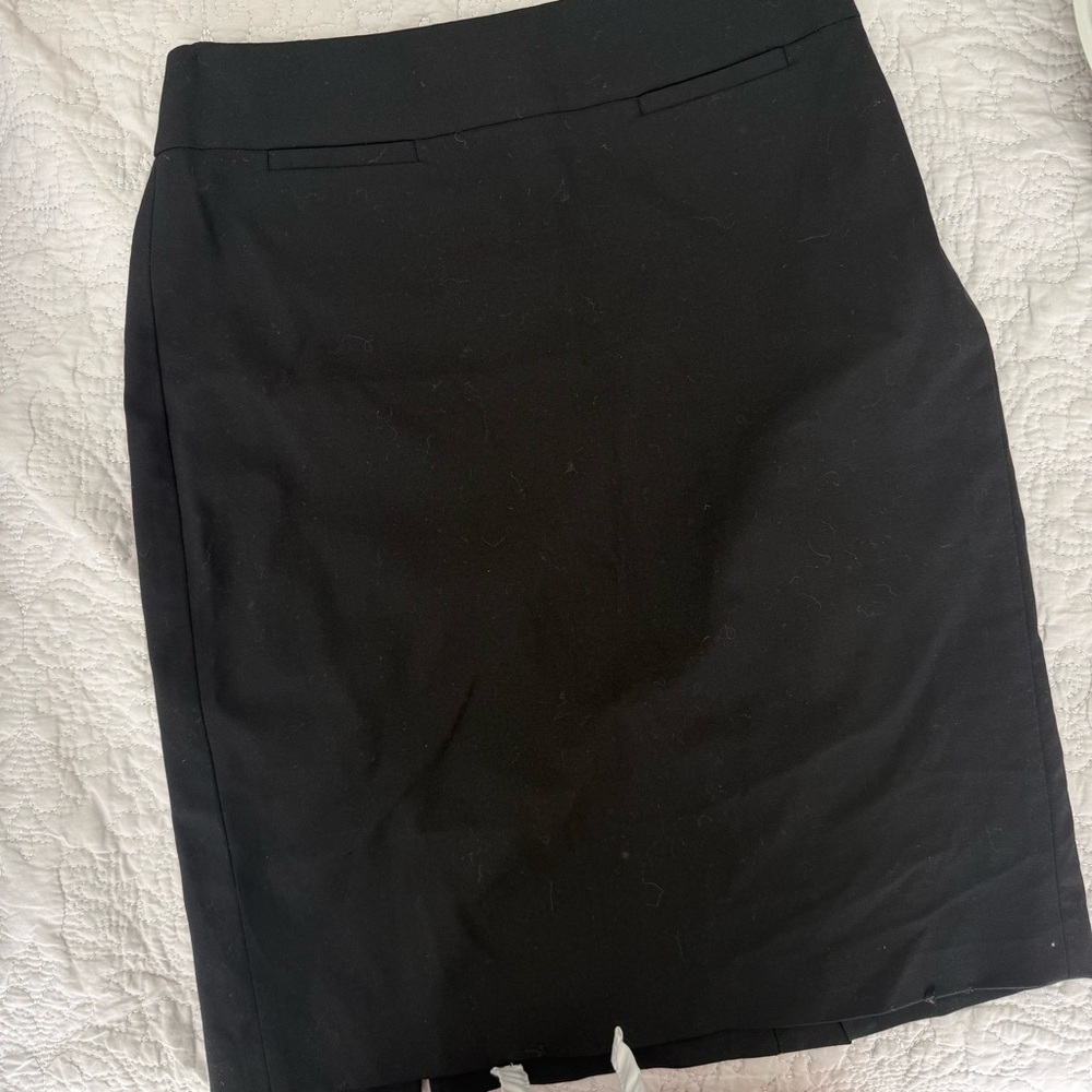 Banana Republic Black Pencil Skirt Knee-length Work